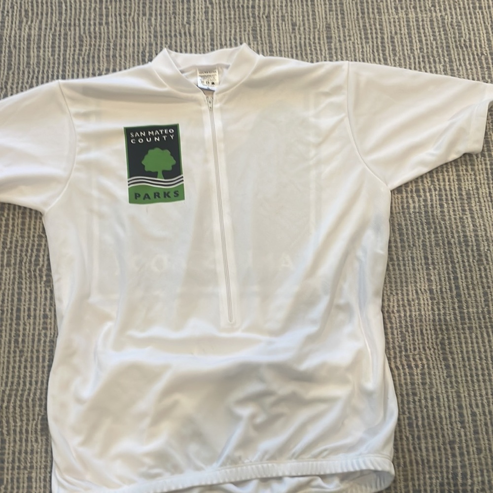Devil's Slide Trail Ambassador White Cycling Jersey